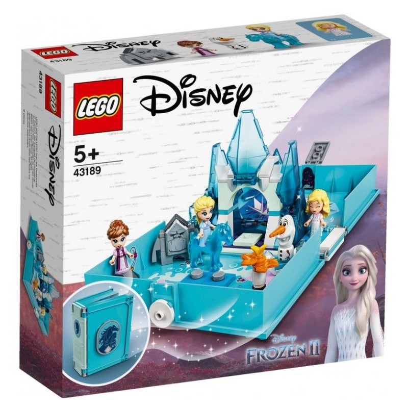 LEGO DISNEY PRINCESS 43189 KSIĄŻKA Z PRZYGODAMI ELSY I NOKKA