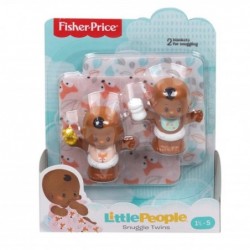 Little People Figurki bliźniaki bobasy+akcesoria dla dzieci 1,5-5 lat GKP67 Fisher Price