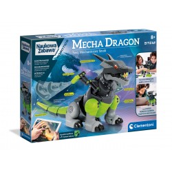 Naukowa zabawa Mecha Dragon Twój mechaniczny Smok  44cm dla dzieci 8+ CLE50682 Clementoni