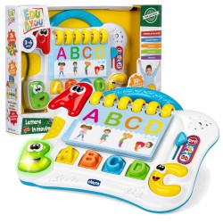 Edu 4 you wesoły alfabet interaktywny zabawka edukacyjna PL powiedz i pokaż 3-6 lat 9800 Chicco