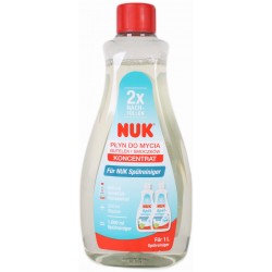 Płyn do mycia butelek i smoczków Koncentrat 500ml opakowanie uzupełniające  256081 Nuk