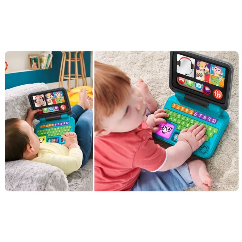 Edukacyjny Laptop Malucha Porozmawiajmy Fisher-Price