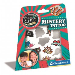 Crazy Chic boys and girls Tatuaże Mystery Tattoo CLE18119 Clementoni