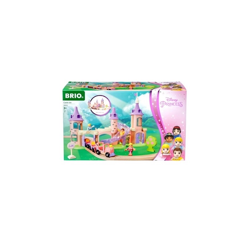 Zamek Księżniczki Disney Princess Brio kolejka 