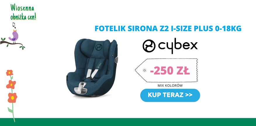 FOTELIK SIRONA Z2 I-SIZE PLUS 0-18KG CYBEX