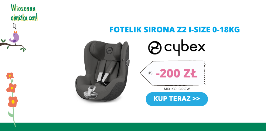 FOTELIK SIRONA Z2 I-SIZE 0-18KG CYBEX