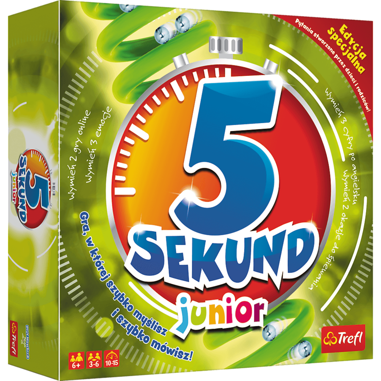 Gra 5 sekund junior 2.0 edycja 2019 01781 Trefl 