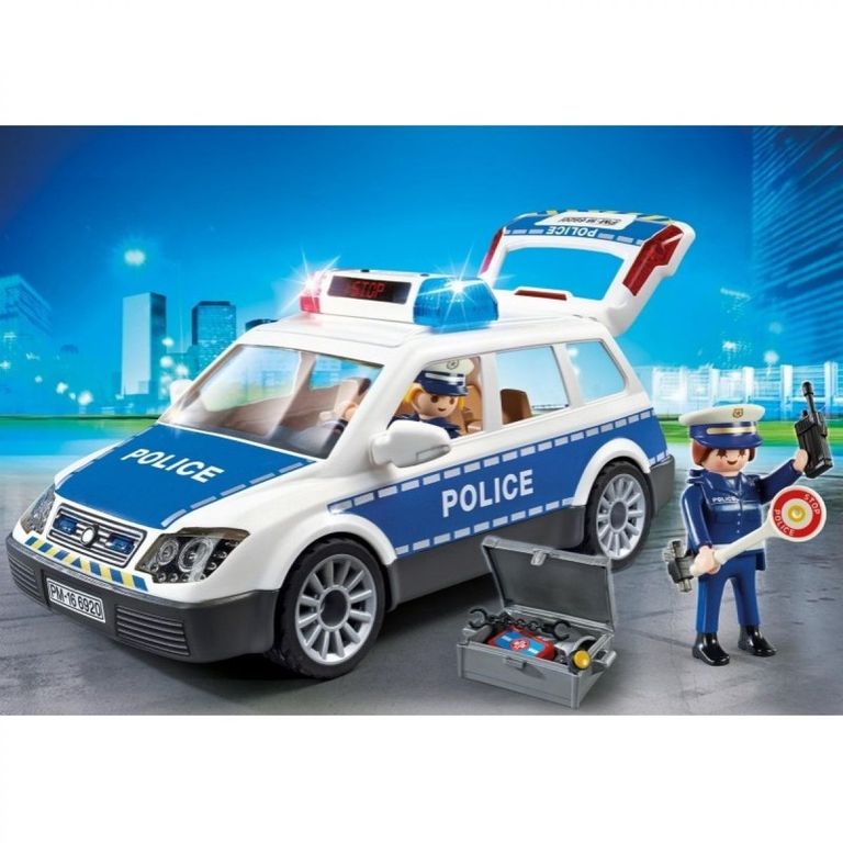 Playmobil City Action 6920 Radiowóz policyjny otwierany bagażnik