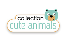 Plastikowy zestaw stołowy Cute Animals 4/401 Canpol babies 