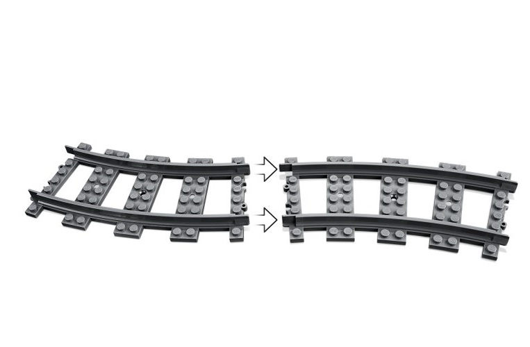  LEGO City 60238 Zwrotnice fragmenty torów