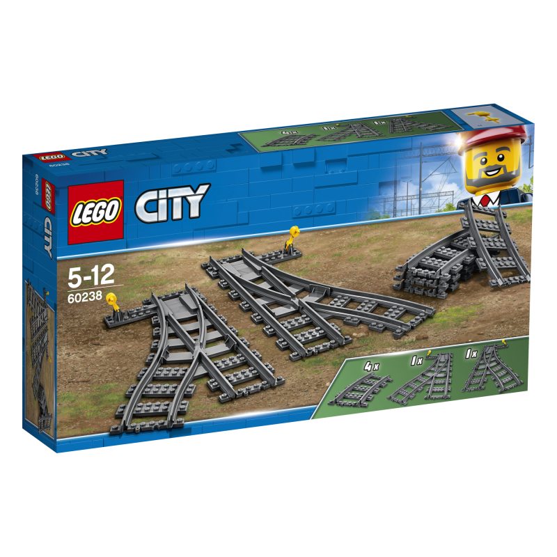  LEGO City 60238 Zwrotnice tory