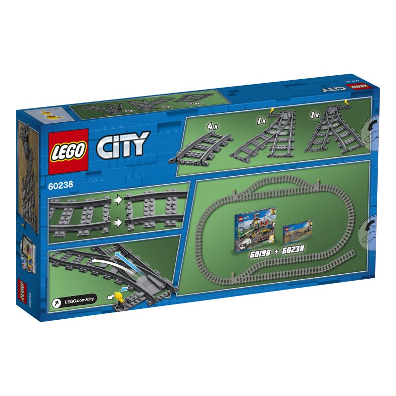  LEGO City 60238 Zwrotnice kolejka