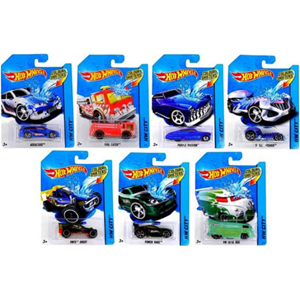 HotWheels Colour Shifters Auto zmieniające kolor BHR15 Mattel