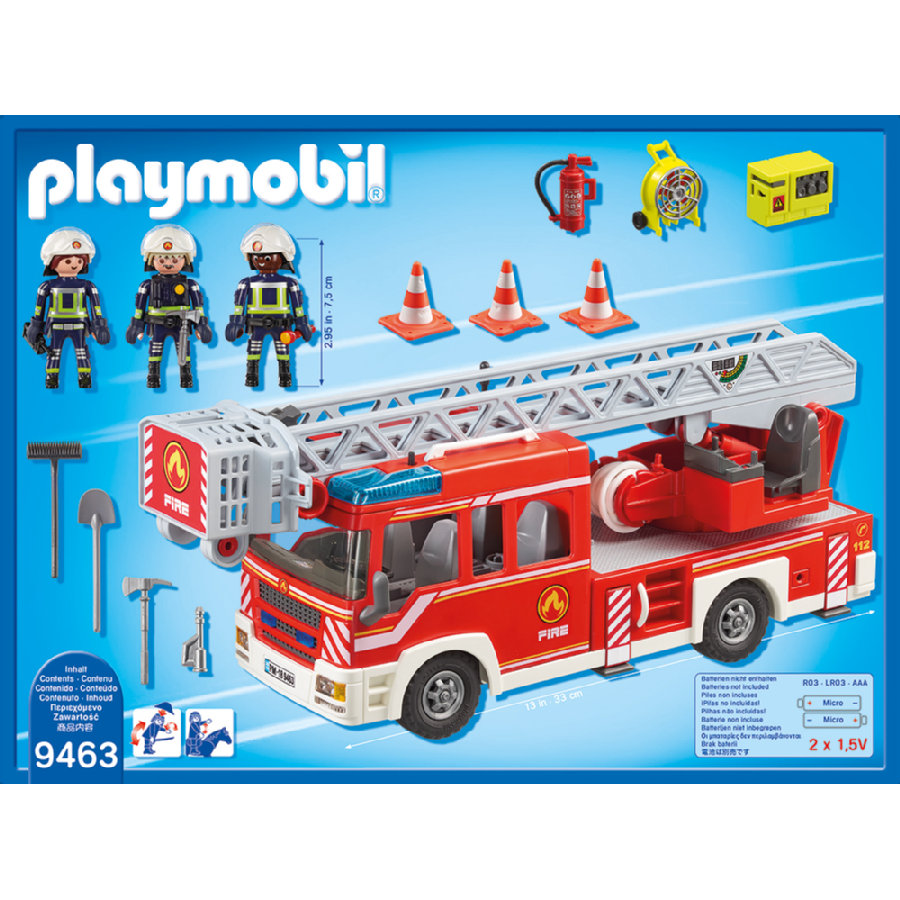 playmobil city action strażacy