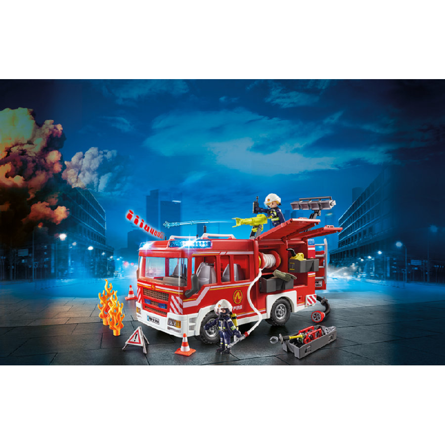 playmobil city action strażacy